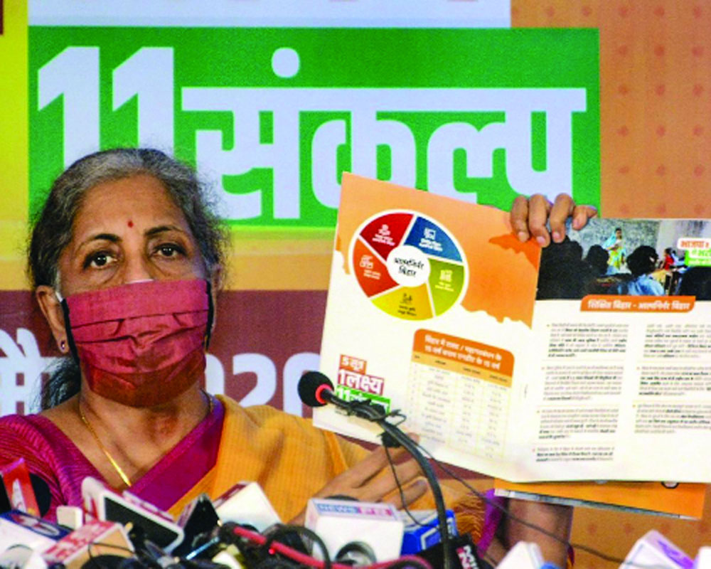 Free COVID vaccine promise in Bihar poll manifesto perfectly in order: Sitharaman
