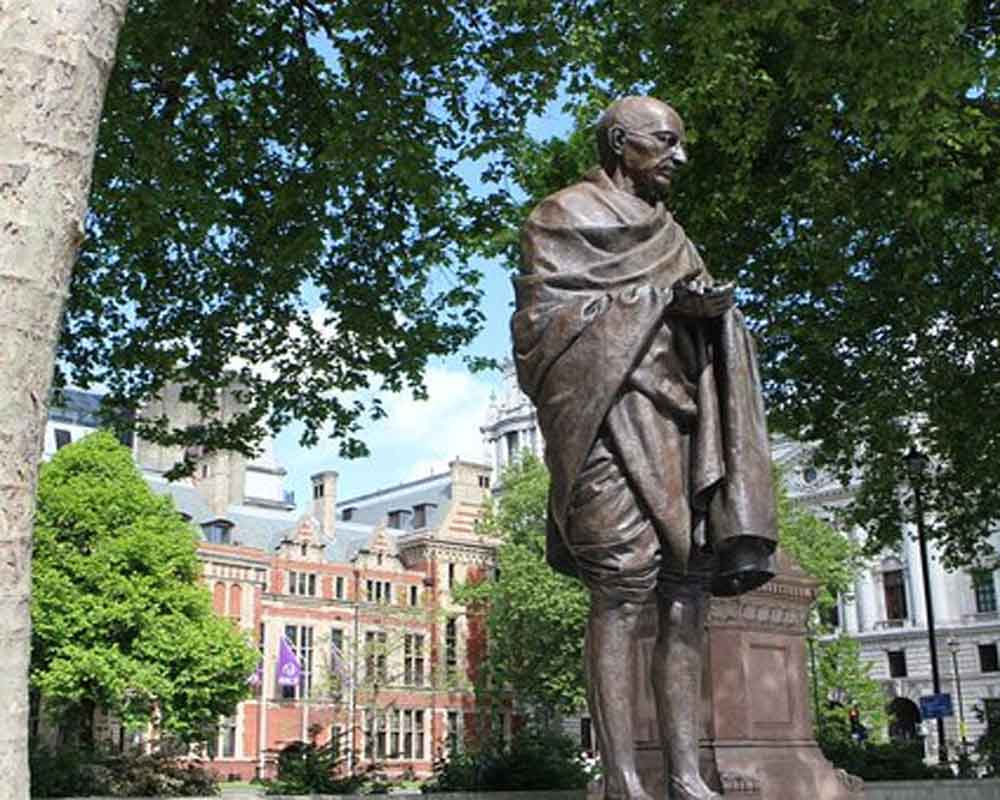 Future of Gandhi's statue in Wales in question after slave trade review