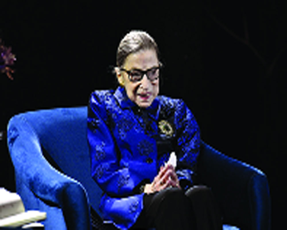 Ginsburg’s long fight for gender parity will be remembered