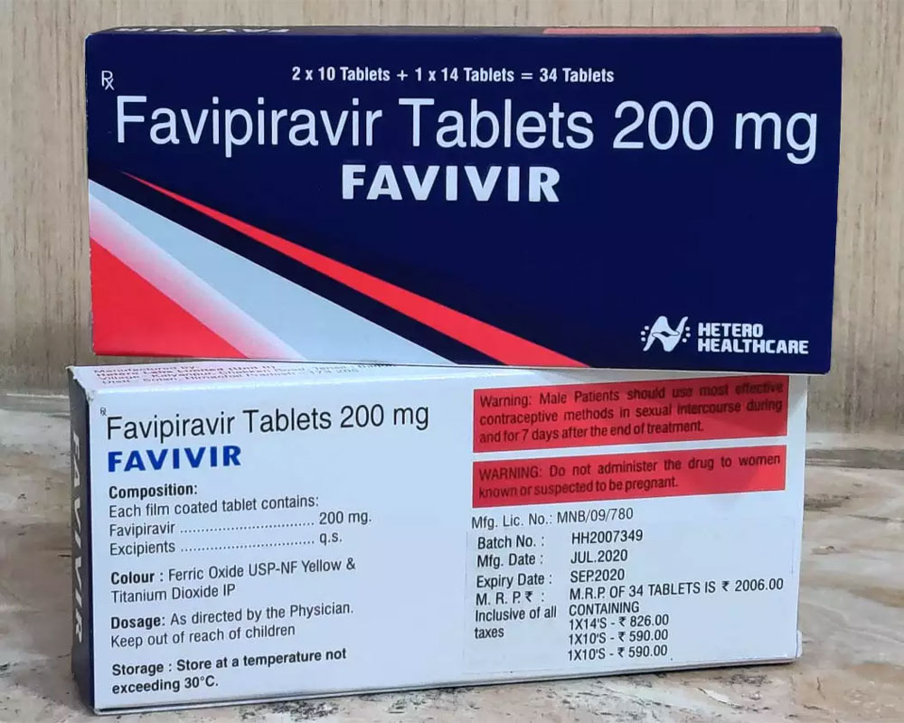 Hetero launches Favivir to treat mild to moderate Covid symptoms