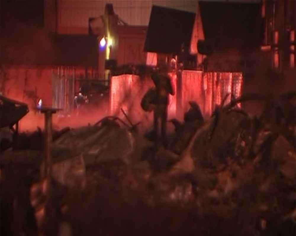 Houston building explosion shakes city, scatters debris