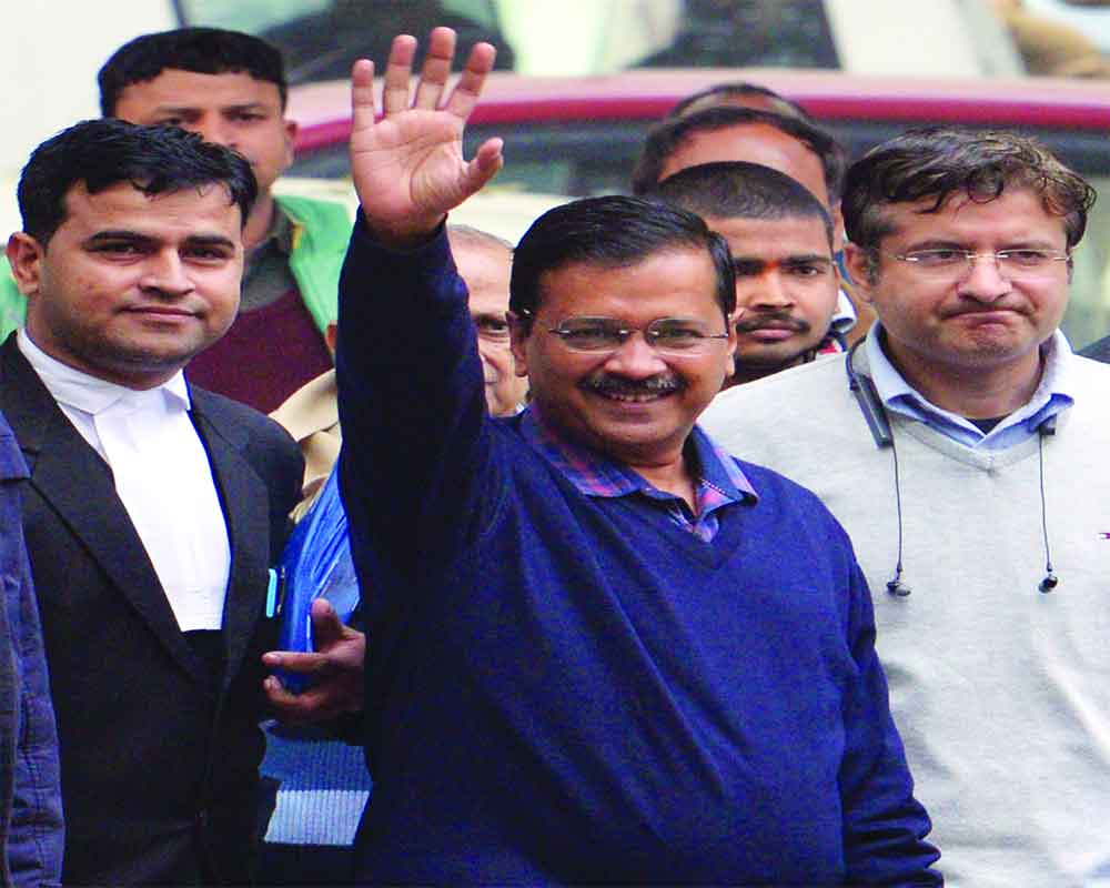 In queue behind 44 independents, Kejriwal files papers after 6 hrs