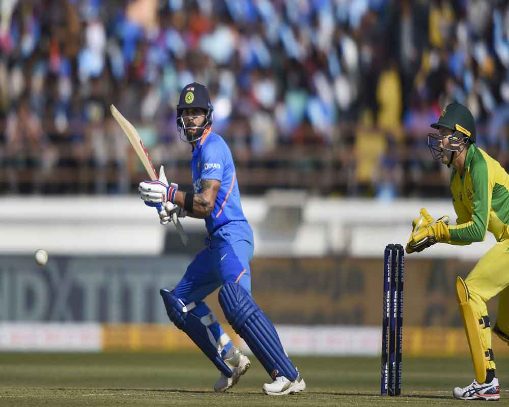 India score 340 for 6 against Australia in 2nd ODI