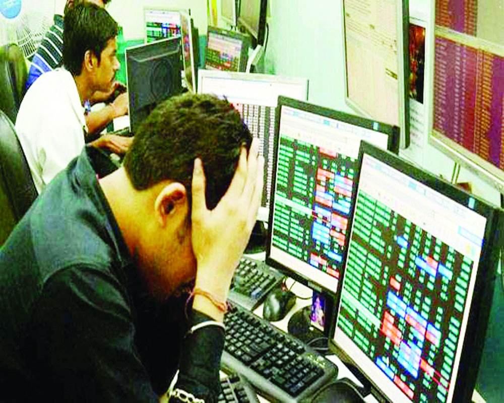 Investors’ wealth tumbles by Rs 1.56L crore