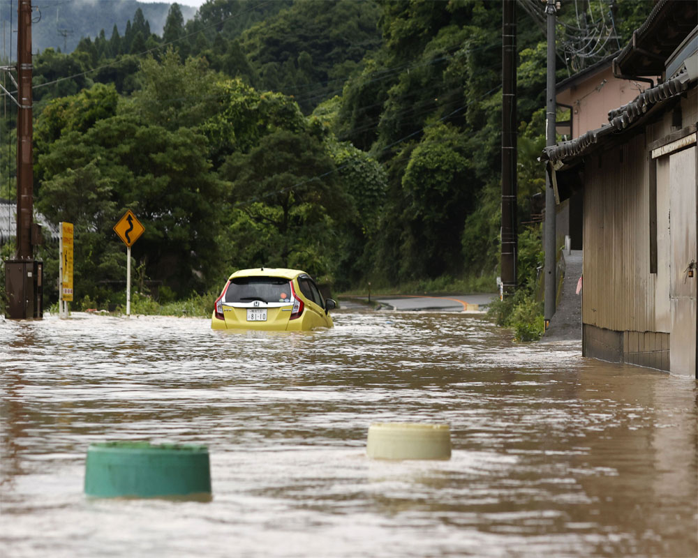 Japan floods leave some 20 dead, many in nursing homes