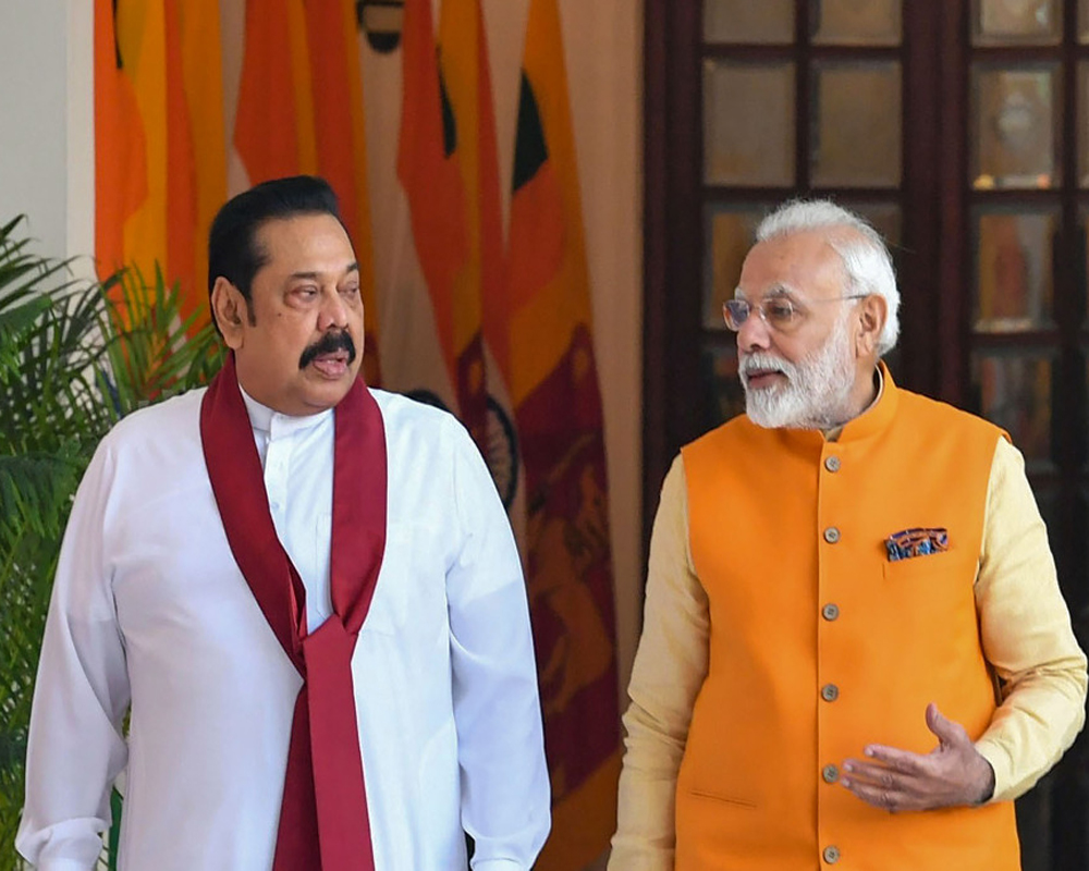 Looking forward to jointly reviewing our bilateral ties: PM Modi to Mahinda Rajapaksa