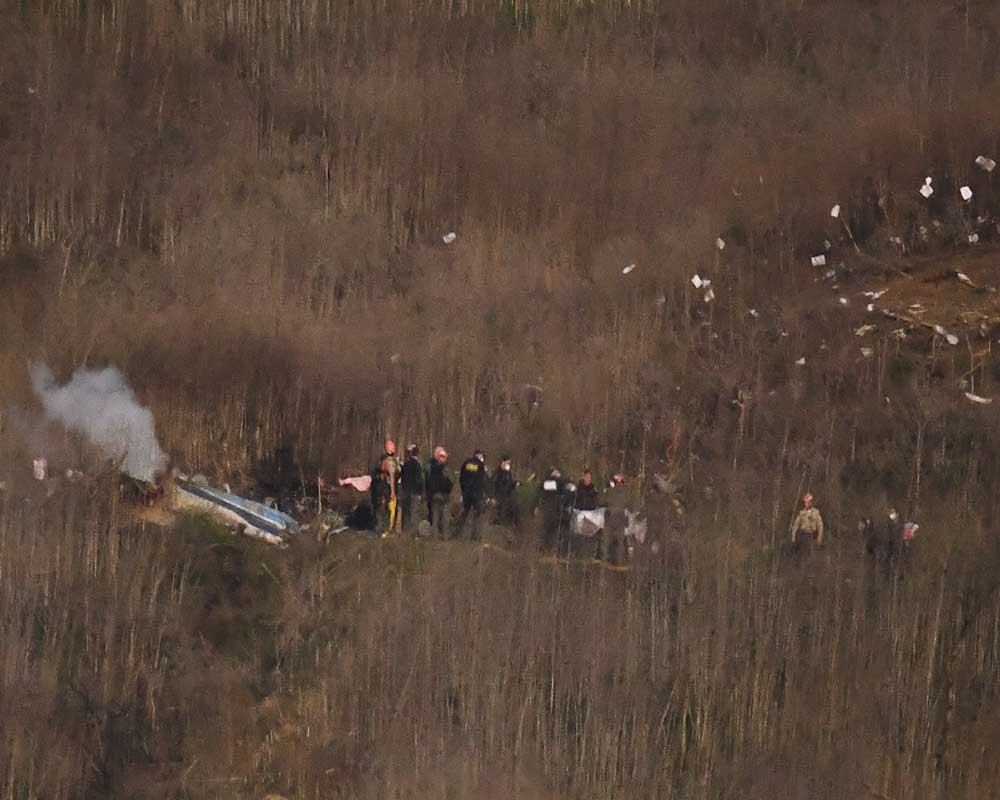 Nine people dead in Kobe Bryant helicopter crash