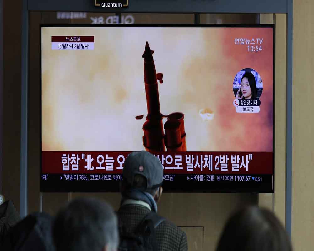 North Korea fires two unidentified projectiles: South's military