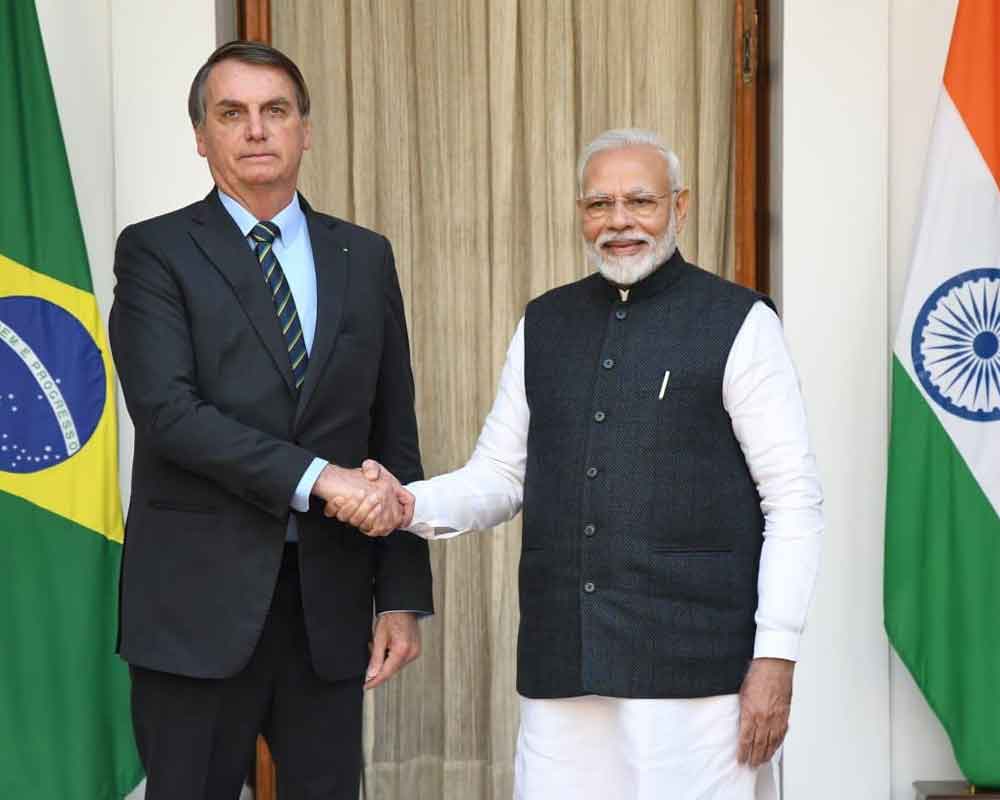 PM Modi and Brazilian Prez hold talks to boost bilateral ties