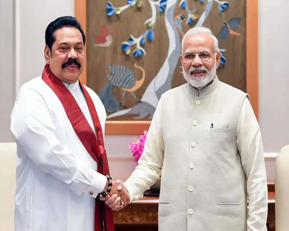 PM Modi holds talks with Sri Lankan counterpart Mahinda Rajapaksa