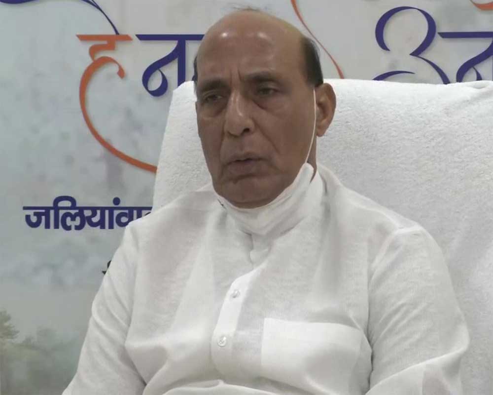 PM to present new outline for a self-reliant India on Aug 15: Rajnath Singh