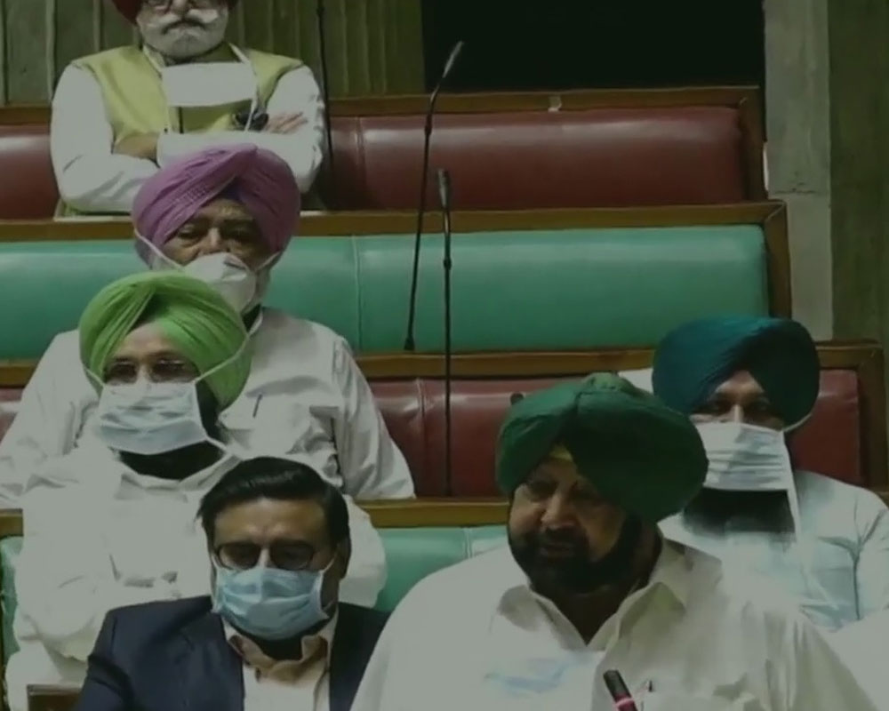 Punjab CM moves resolution in assembly against Centre's farm laws