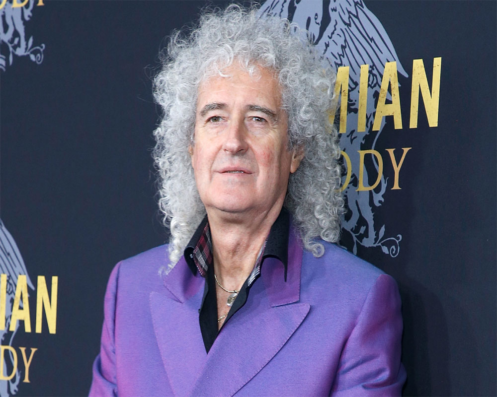 Queen's Brian May 'grateful' after recovering from 'small heart attack'