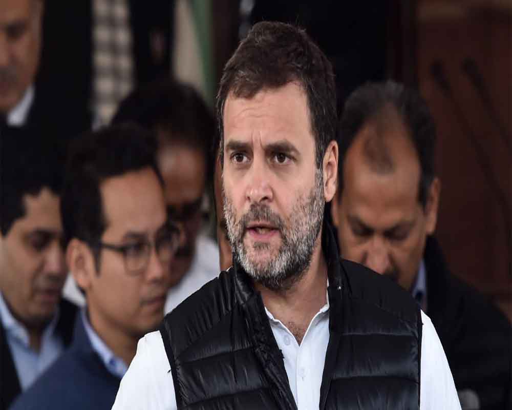 Rahul Gandhi accuses PM of destabilising elected Congress govt in MP