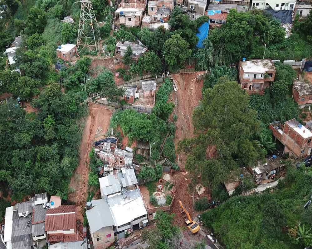 Record southeastern Brazil rainstorms kill 30: official