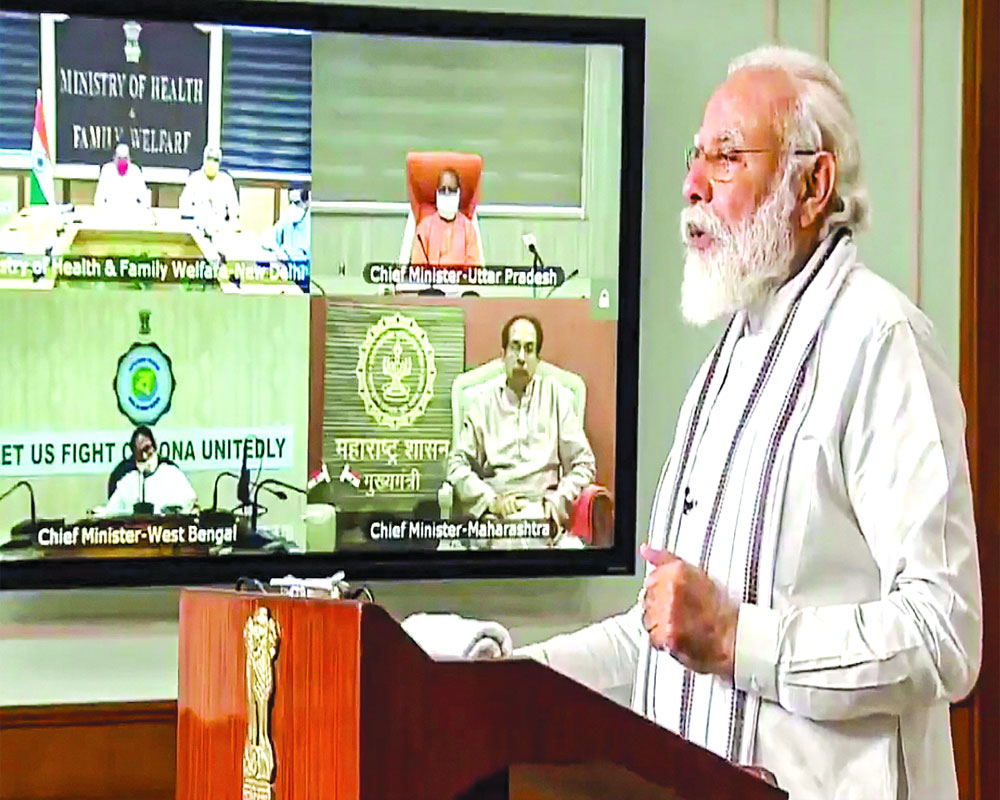 Right call at right time saved India from virus: Modi