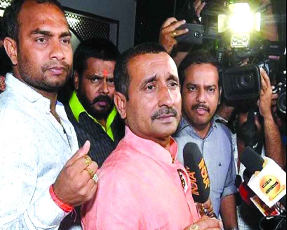 Sengar, cops convicted of custodial death of Unnao rape victimâ€™s dad