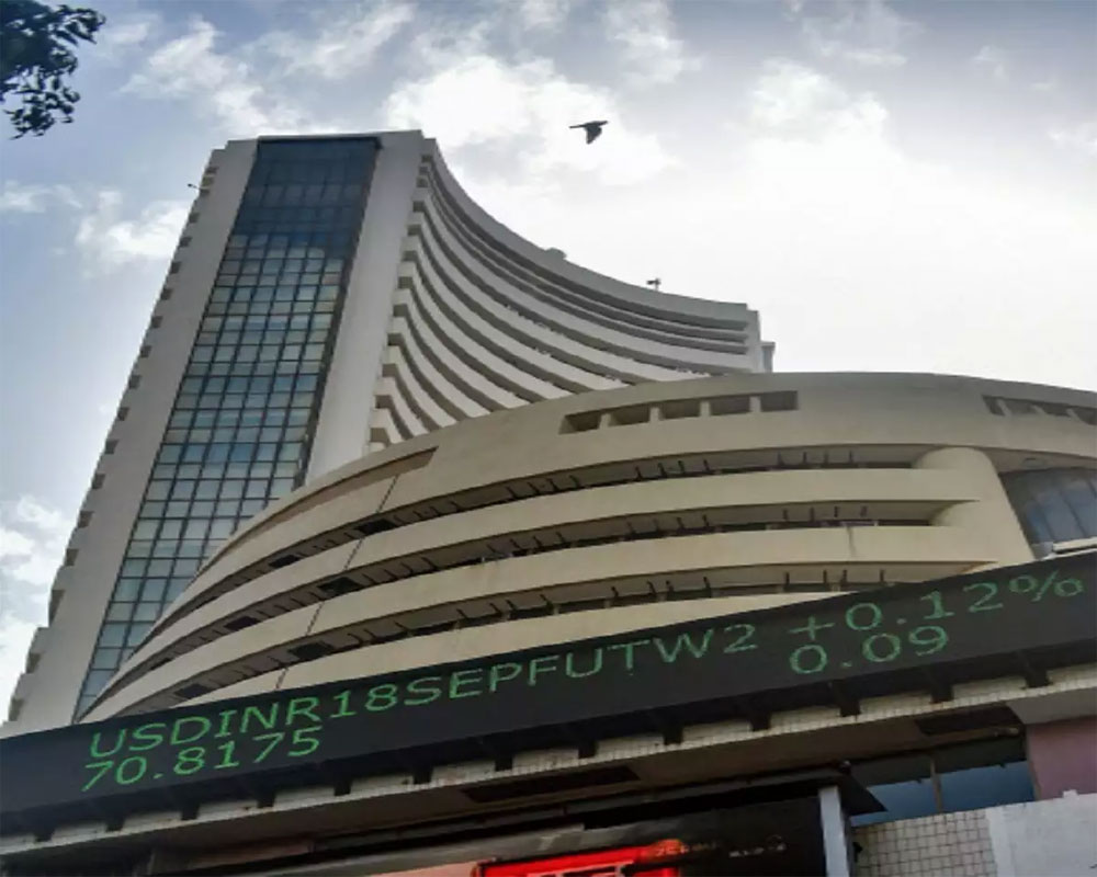 Sensex drops 131 pts