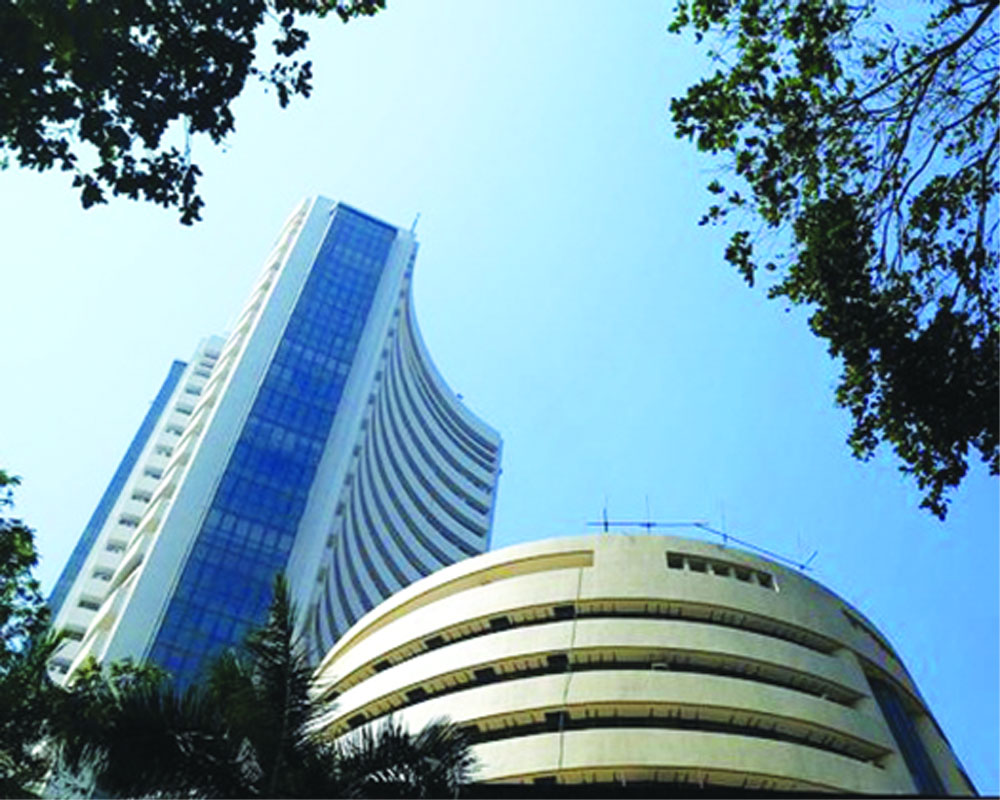Sensex ends below 35k as Covid cases rise