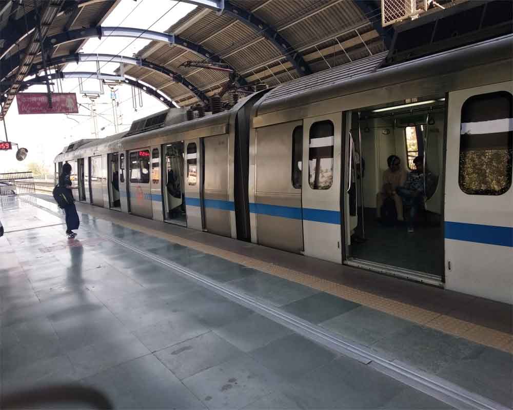 Services briefly delayed on Delhi Metro's Blue Line section due to passenger on tracks