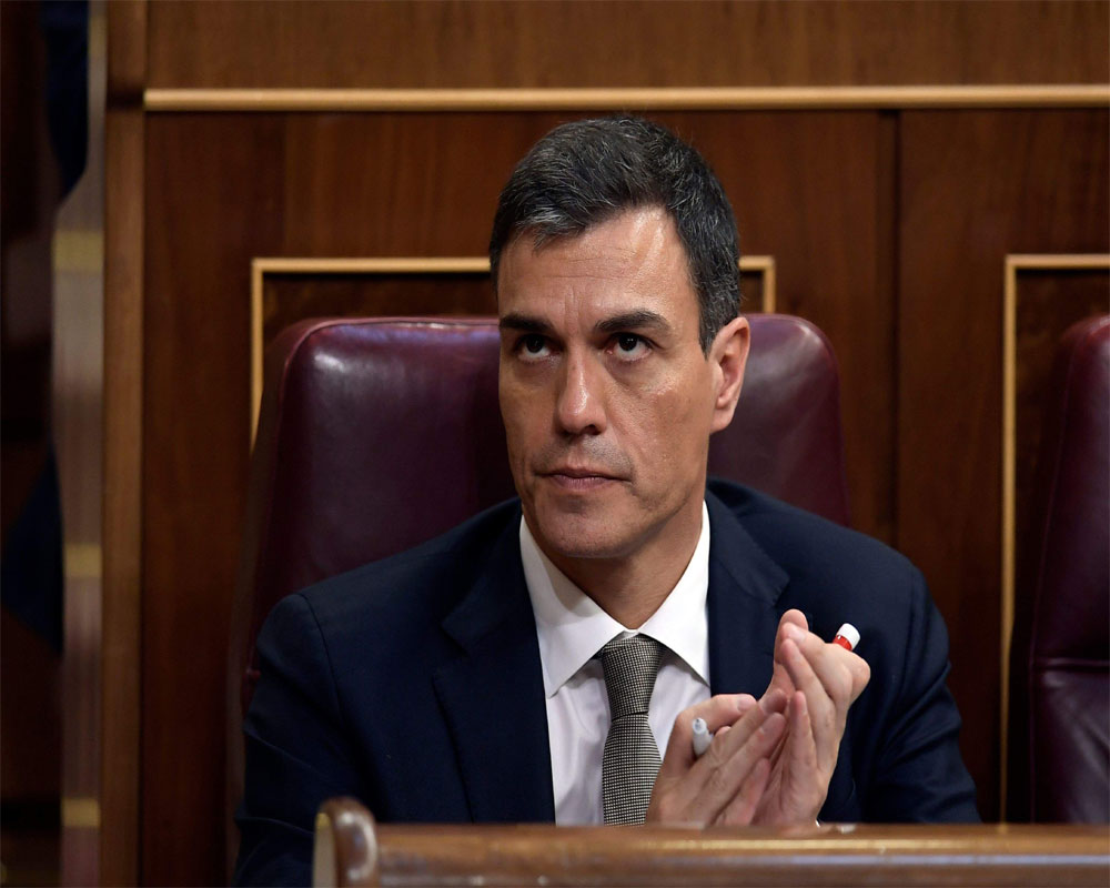 Spain prime minister wants to extend state of emergency 1 month.