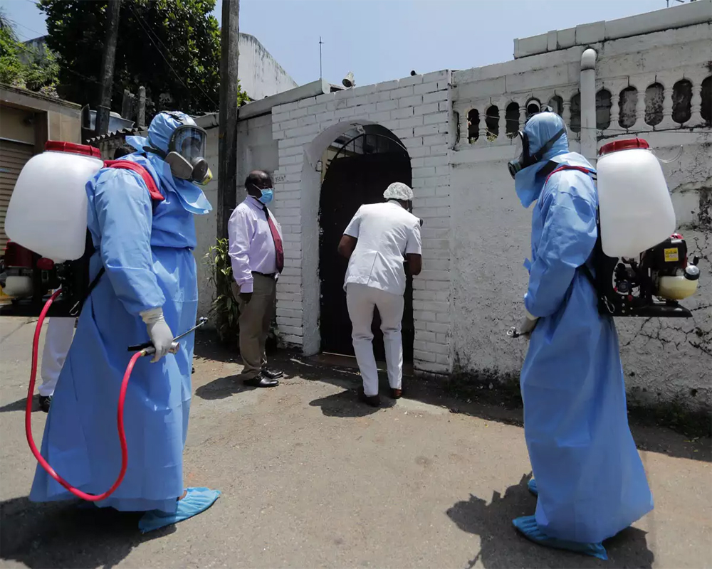 Sri Lanka increases coronavirus-curfew zones after spike in cases