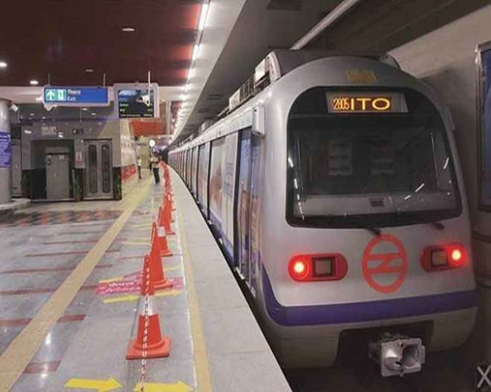 Three stations on Violet Line closed for 20 minutes