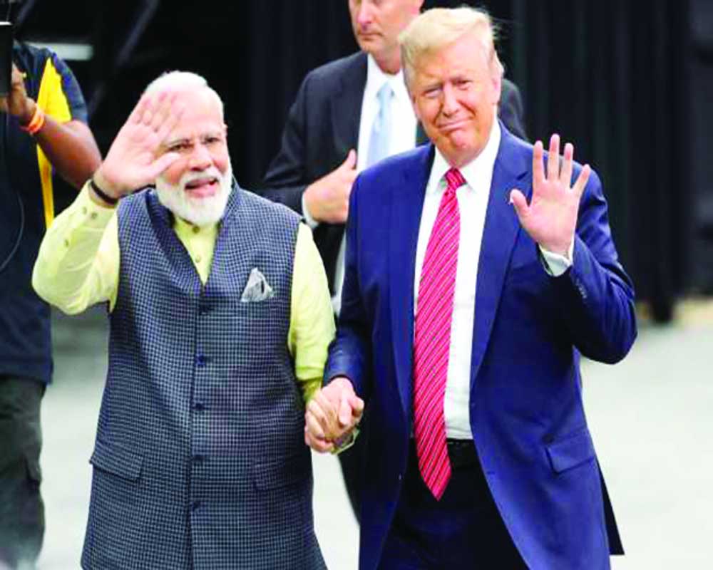 Trump’s jamboree in Delhi for regional equations