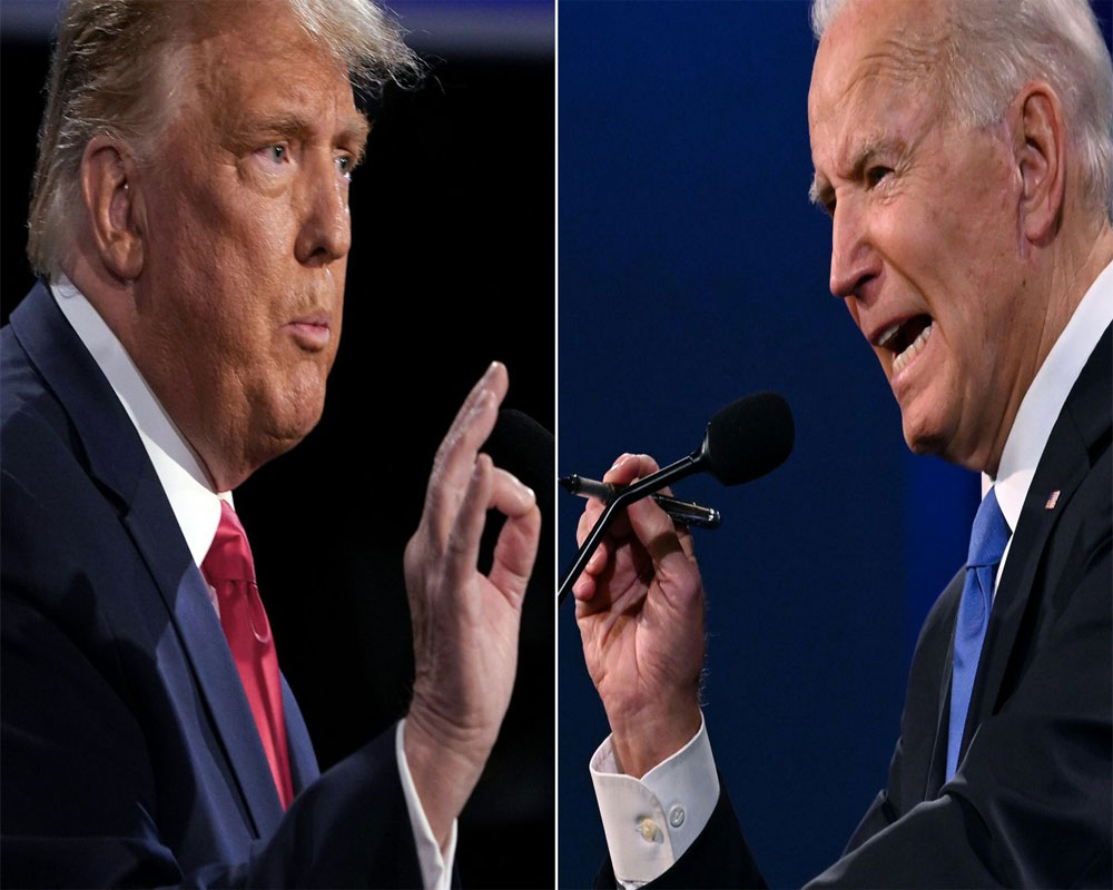Trump pitches 'back to normal' as Biden warns of tough days
