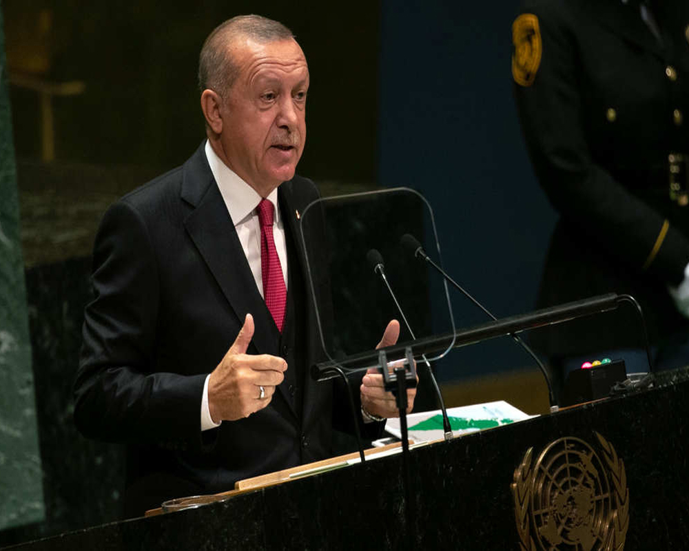 Turkish President Erdogan's remarks on J&K at UNGA 'completely unacceptable': India