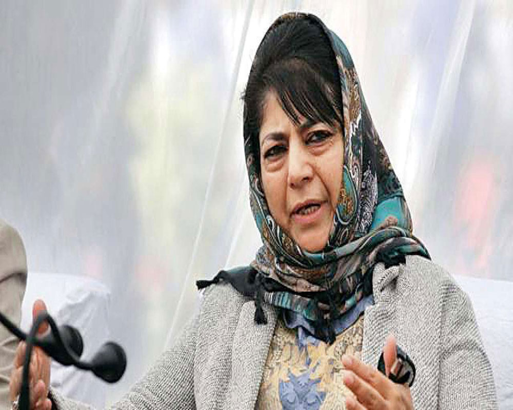Will continue struggle for restoration of Article 370, resolution of Kashmir issue: Mehbooba