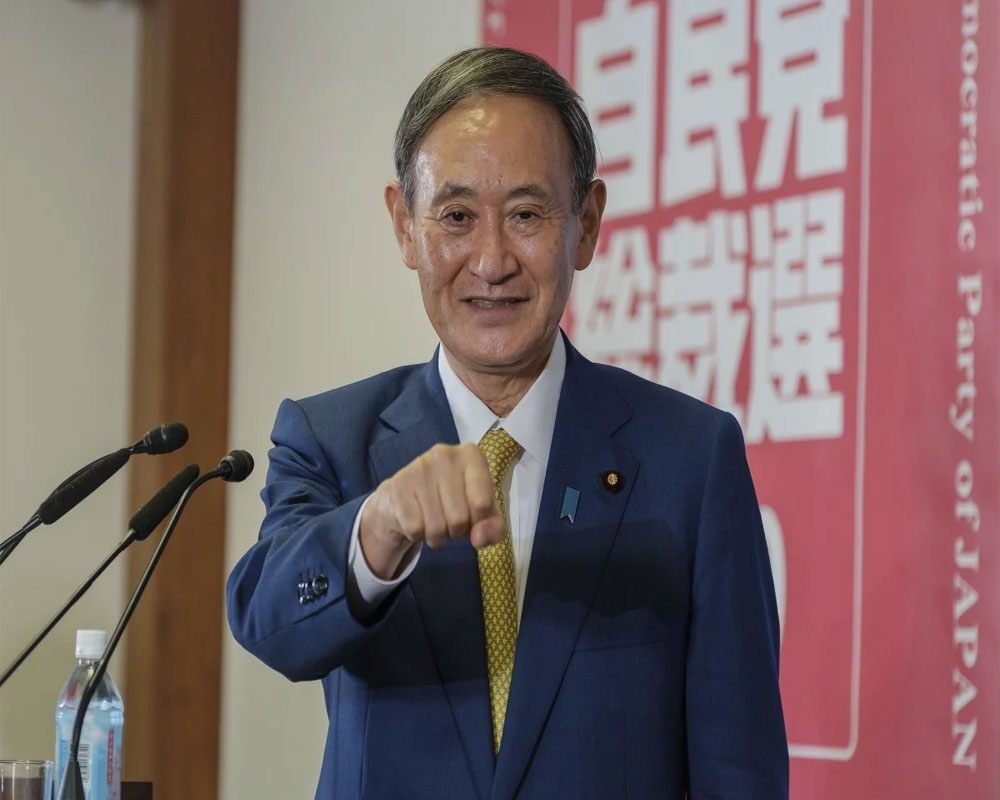 Yoshihide Suga named Japan's prime minister, succeeding Abe