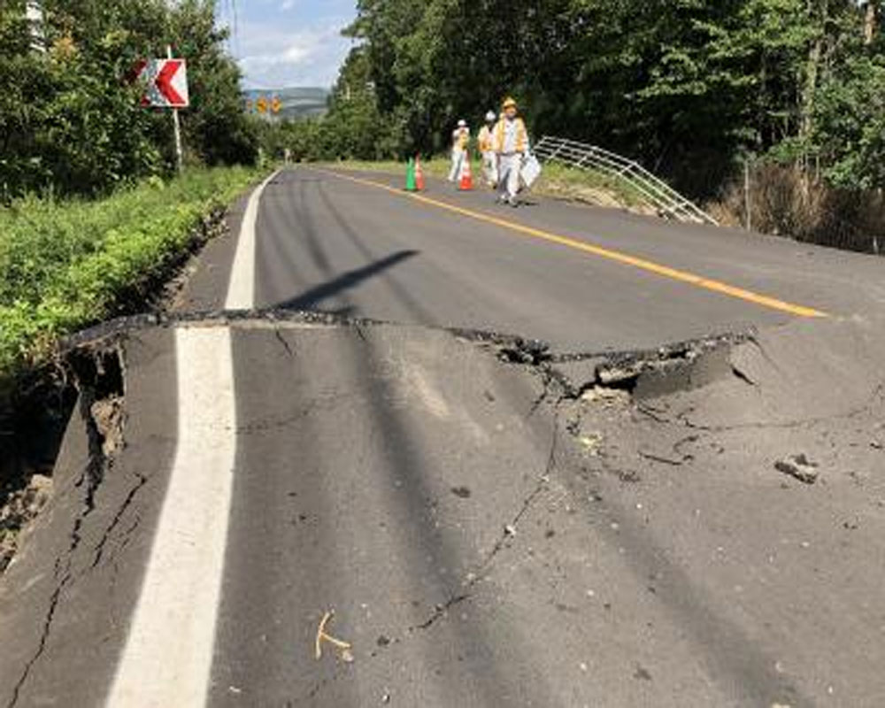 5.4-magnitude quake strikes Japan's Hokkaido