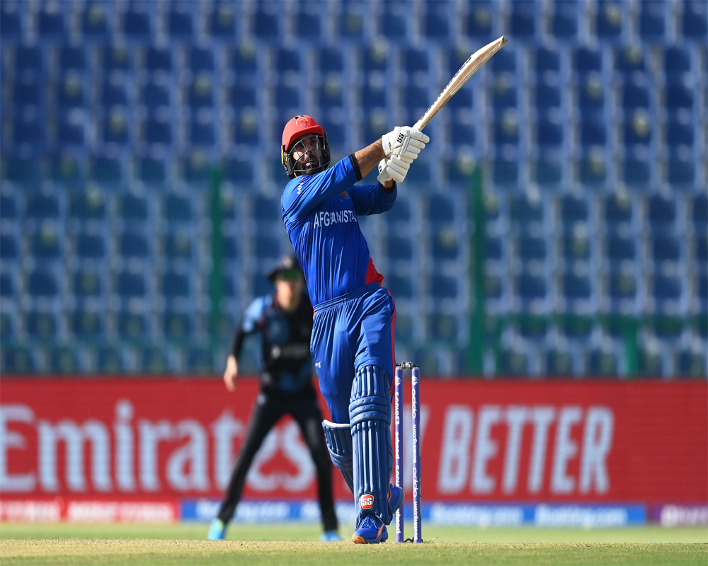 Asghar Afghan's quickfire 31 in his last appearance takes Afghanistan to 160/5 against Namibia