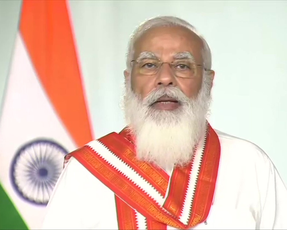 At core of 'Atmanirbhar Bharat' is to create wealth, values for humanity: PM