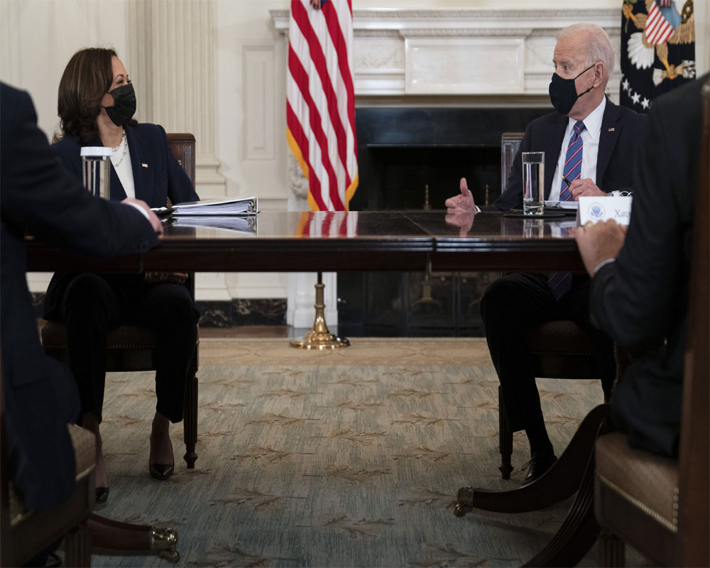Biden taps Harris to lead diplomatic effort to stem immigrant flow