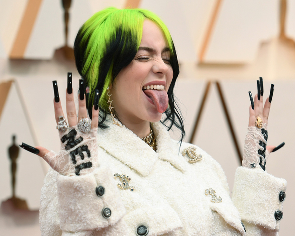 Billie Eilish makes history after winning Grammy for theme song of unreleased 'No Time To Die'