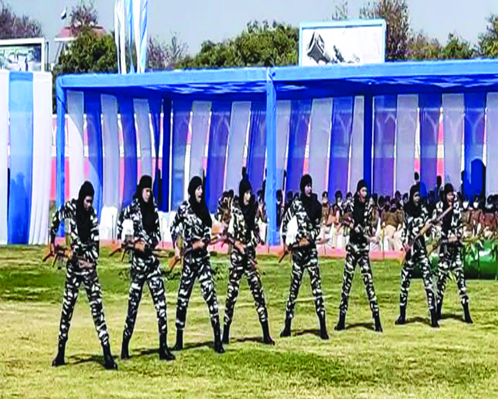 Breaking glass ceiling, 34 CRPF women join elite CoBRA force