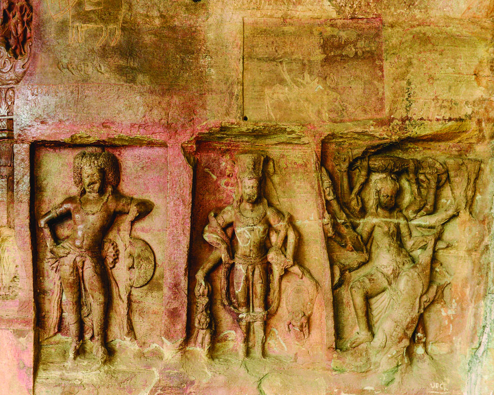Carvings on a hill — The Udaygiri Caves