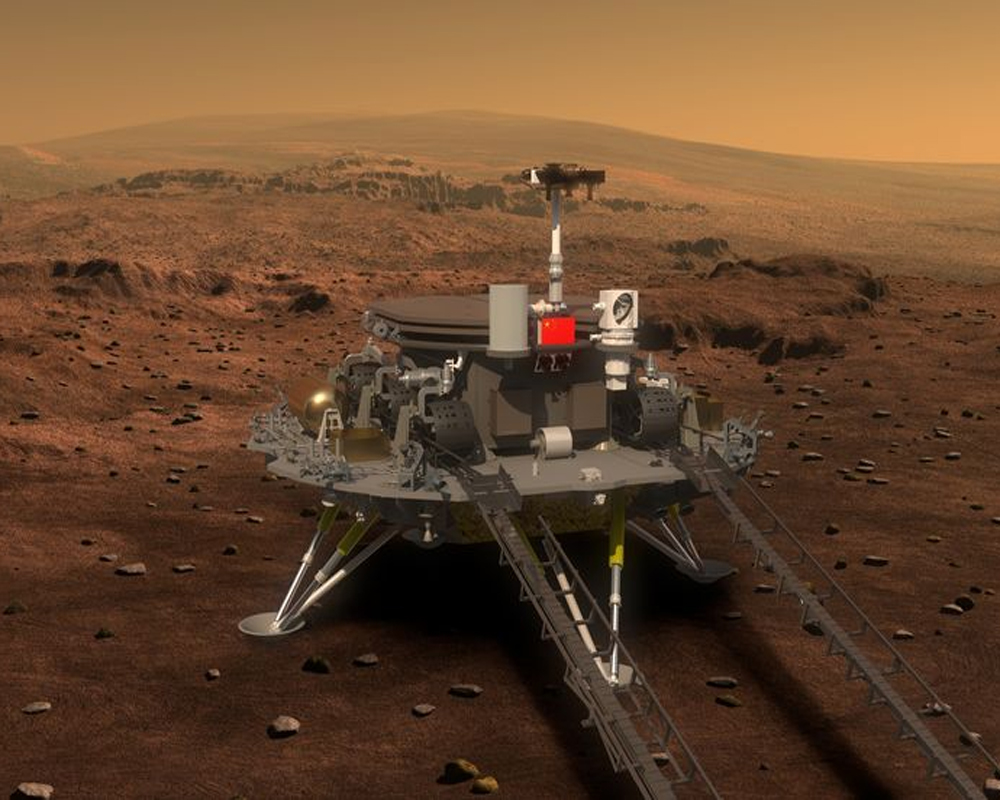 China to announce name of its 1st Mars rover