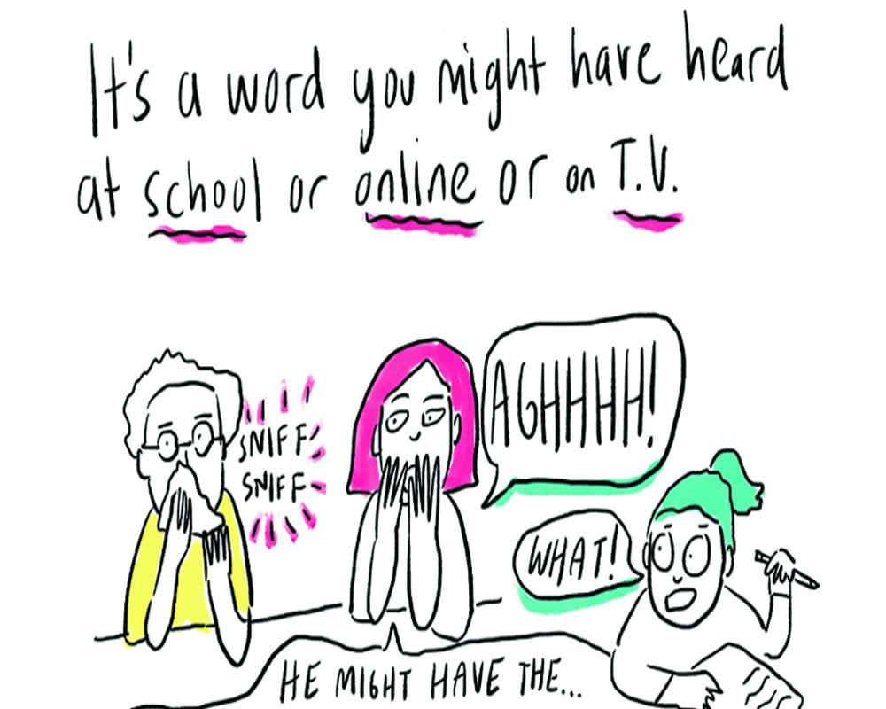 Comics play the role of another COVID-19 helpline