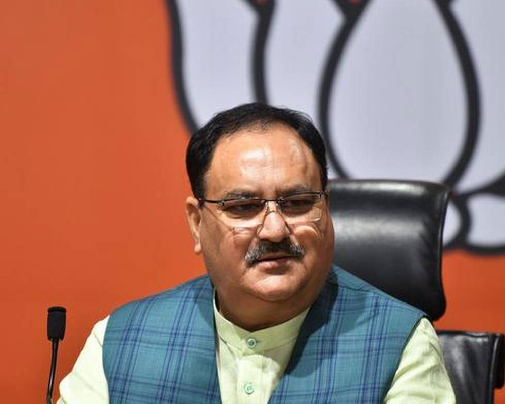 Cong misleading people, creating panic in fight against COVID-19:Nadda to Sonia Gandhi