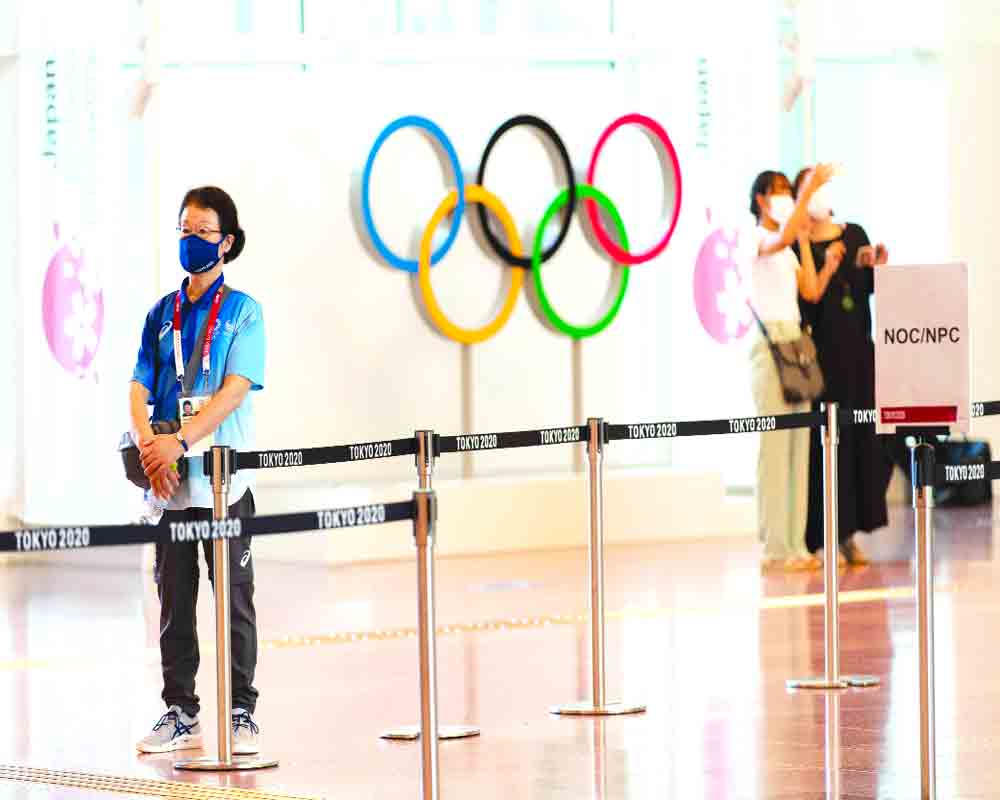 Corona playing spoilsport! 2 athletes at Olympic Village test +ve