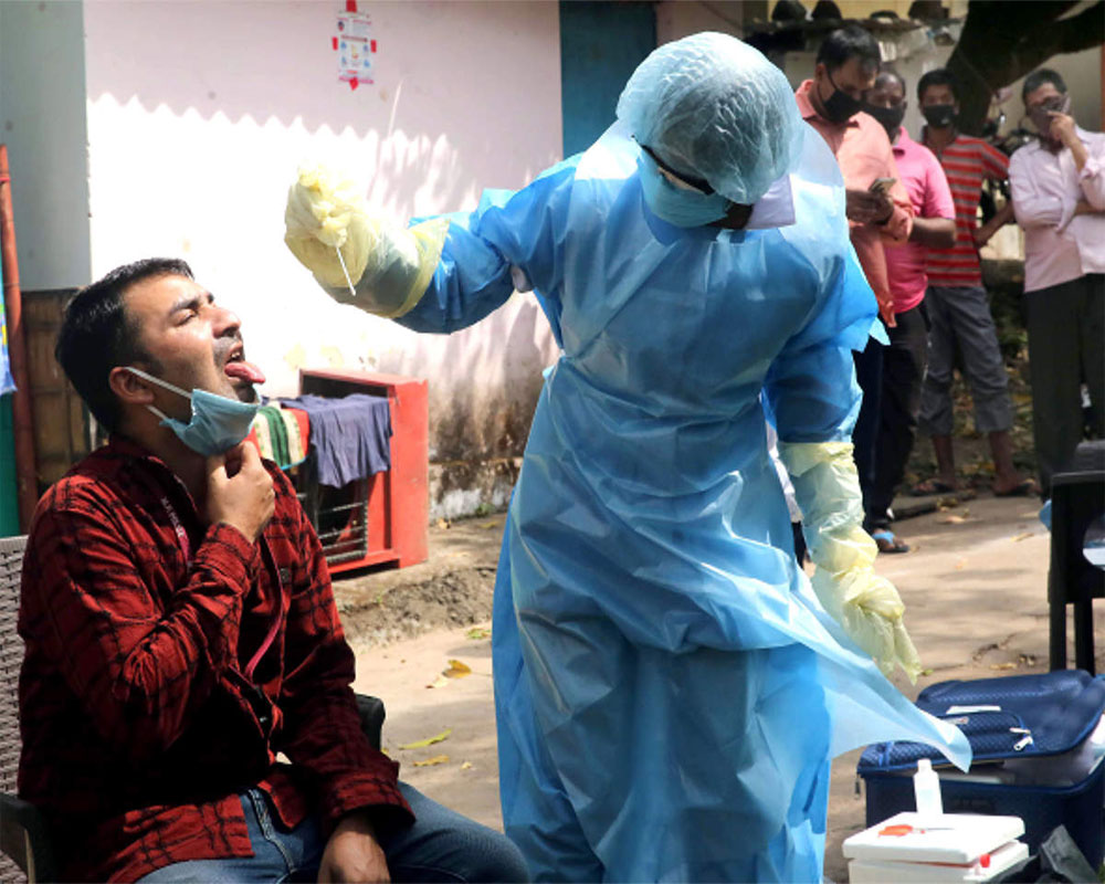 COVID-19: India records 1,61,736 infections, 879 deaths