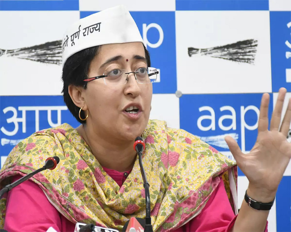 Covishield stock for 45+ age group left for 12 days: Atishi