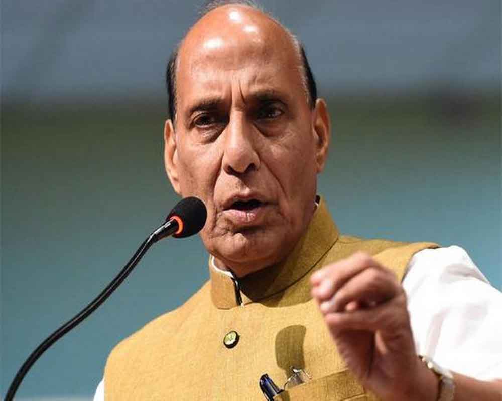 Defence organisations engaged in mitigating people's sufferings amid COVID-19 surge: Rajnath