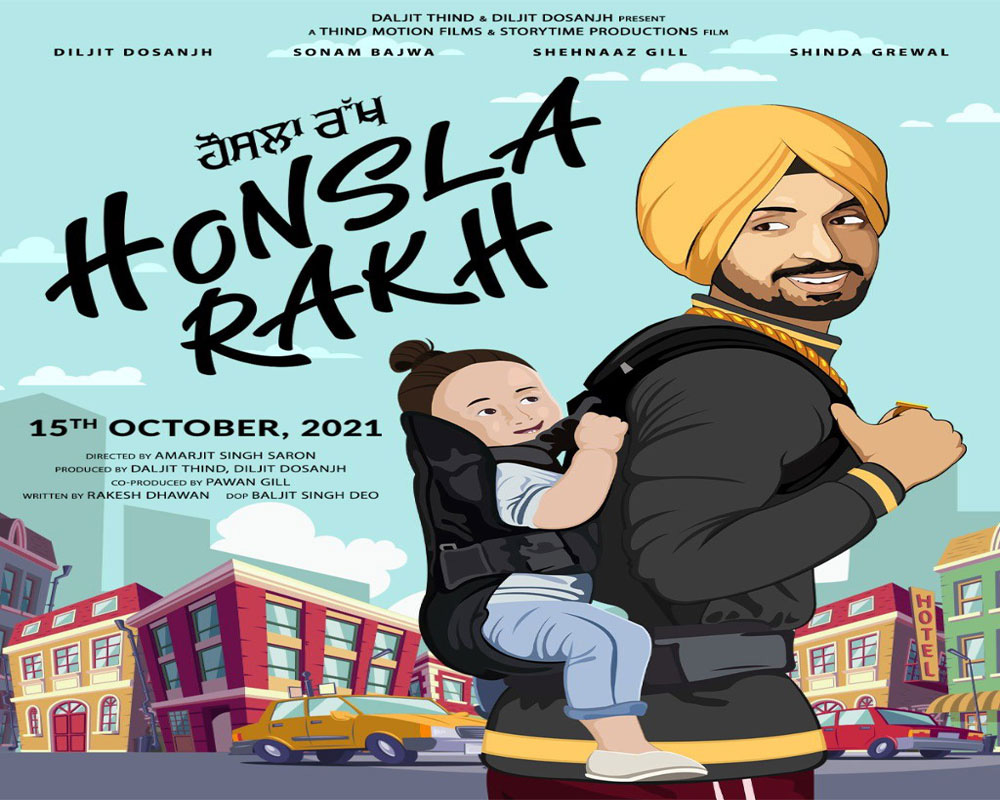 Diljit Dosanjh's Punjabi film 'Honsla Rakh' to release on October 15