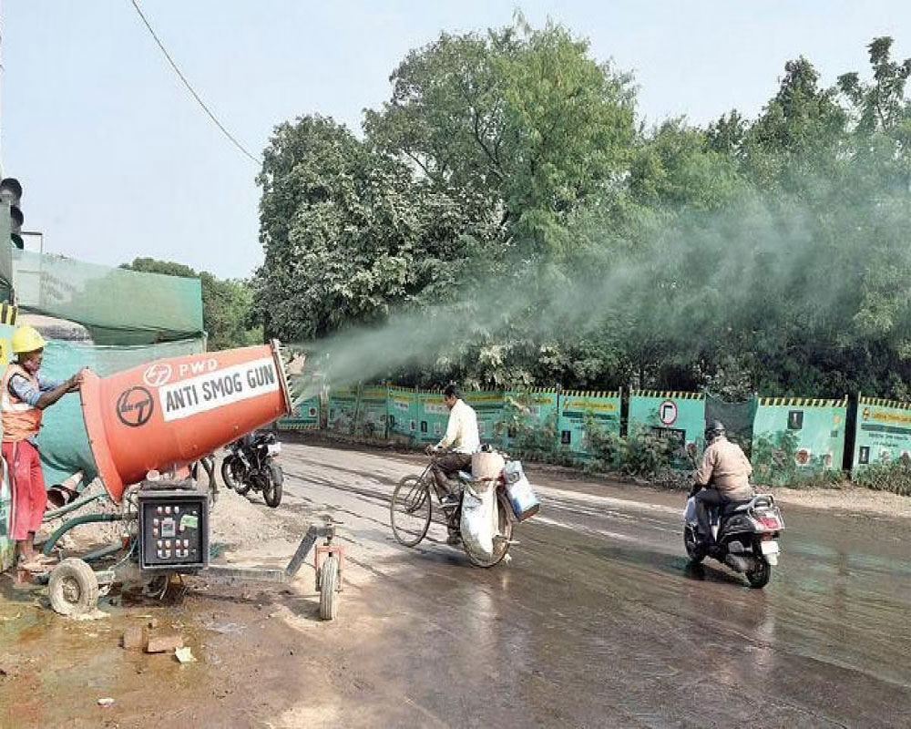 DMRC plans to install more anti-smog guns to curb pollution at its sites