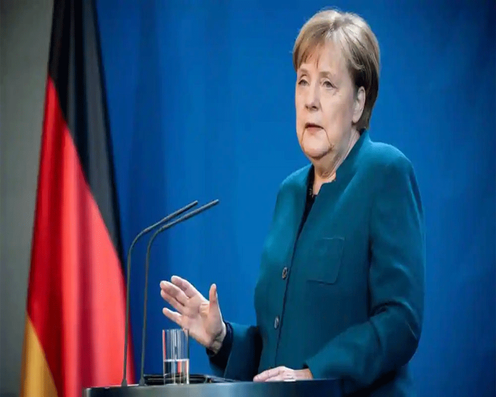 Germany's Merkel backs short virus lockdown