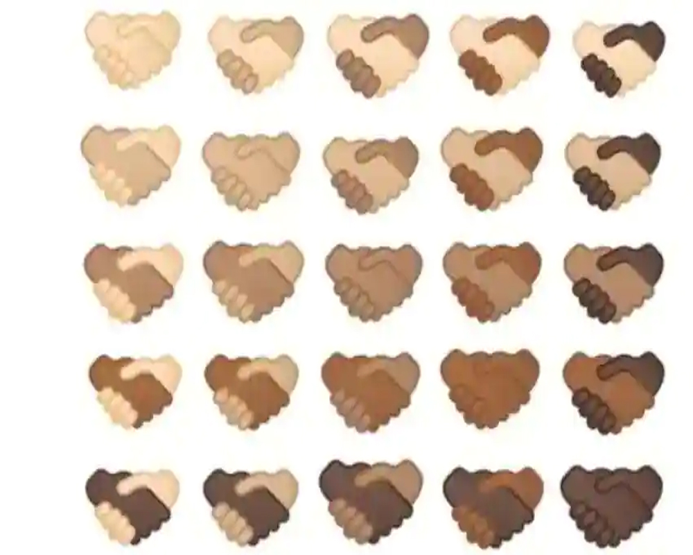Google launching handshake emoji with 25 skin tone options
